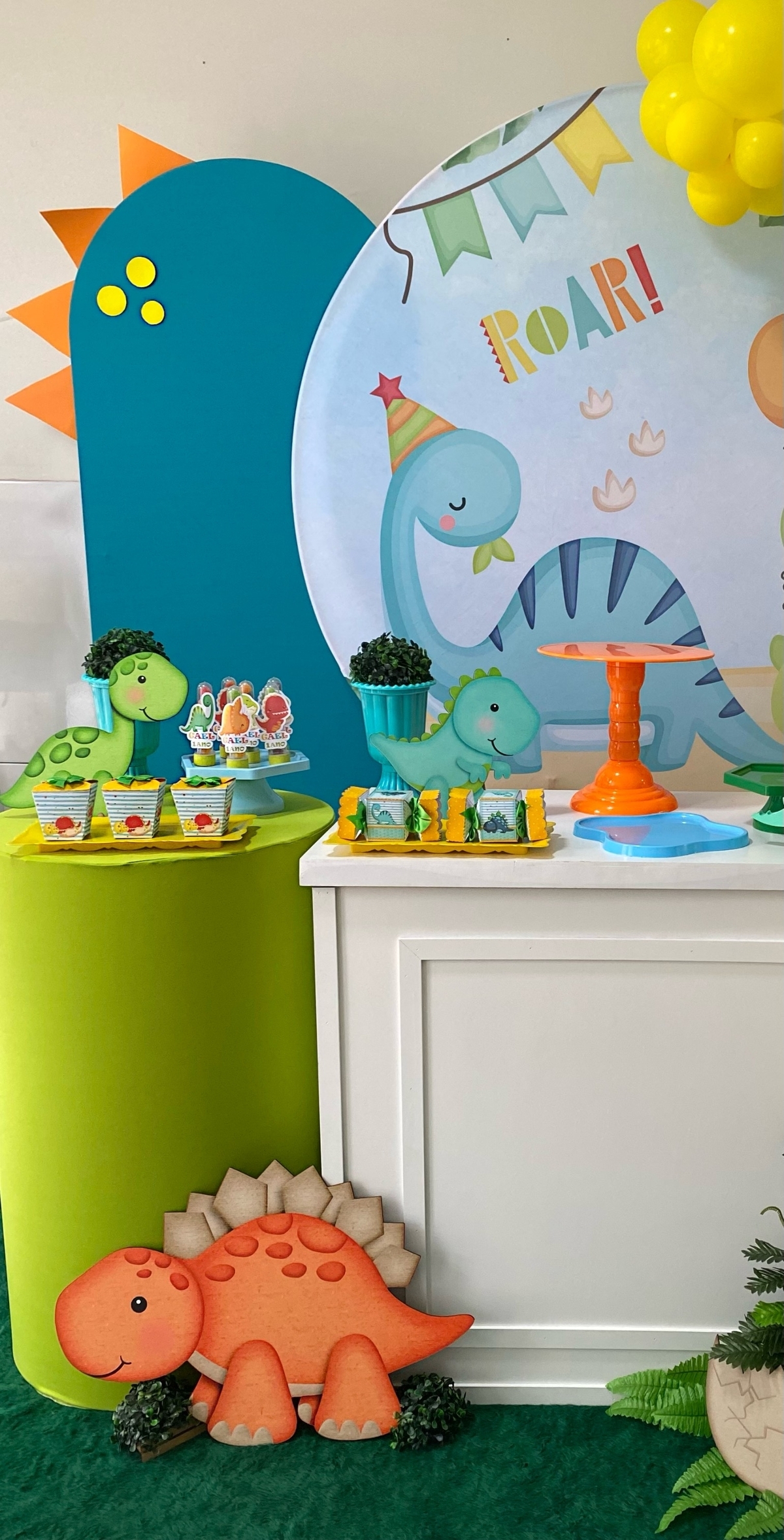 Decoração Dino Baby 